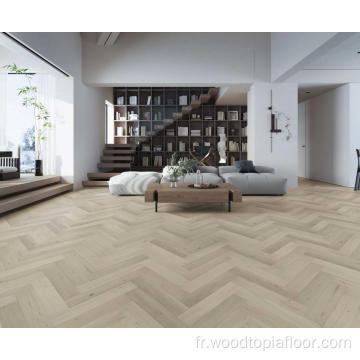 Oak Herringbone Parquet Plancher en bois d&#39;ingénierie de haute qualité